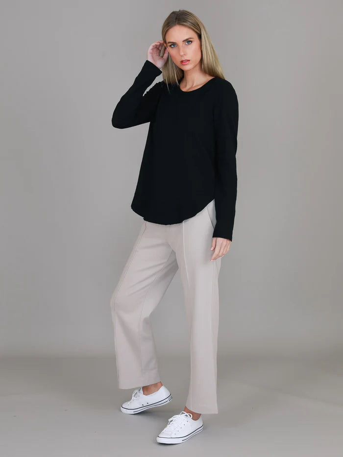 Mosman L/S Tee - Black