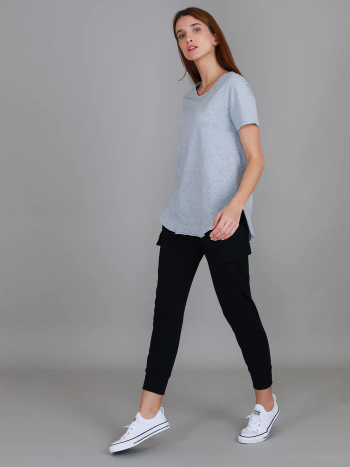 Paddington Tee - Grey Marle