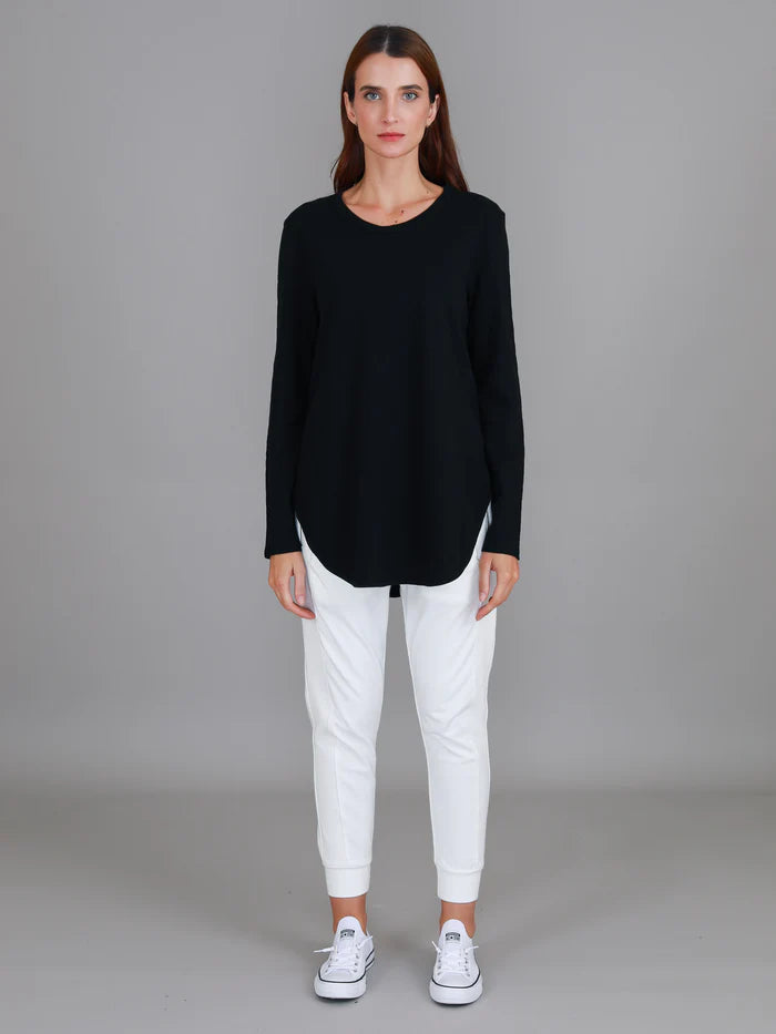 Scarlett L/S Tee - Black
