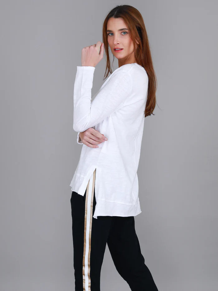 Strumpet L/S Tee - White