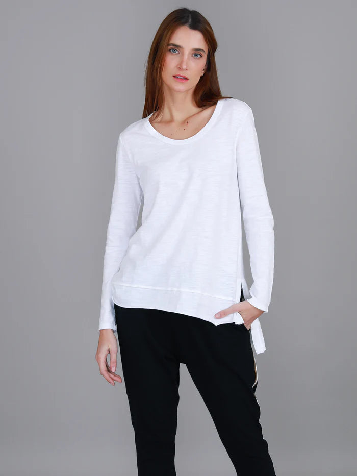 Strumpet L/S Tee - White