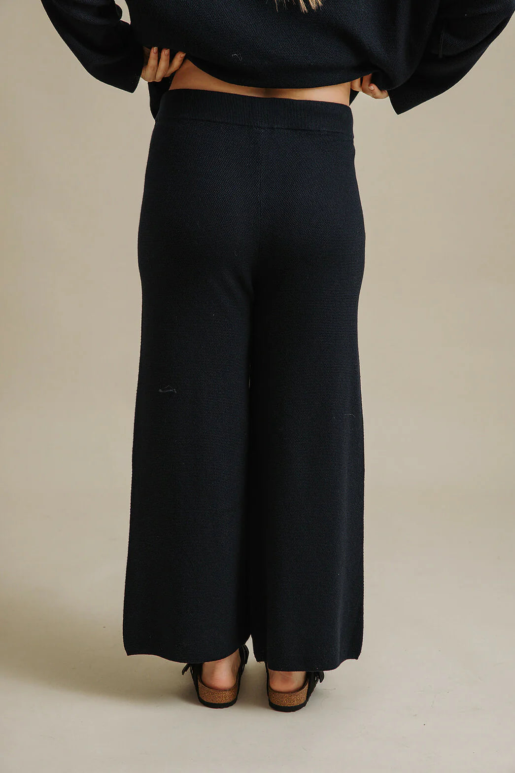 Winter Retreat Merino Cotton Pant - Deep Ocean
