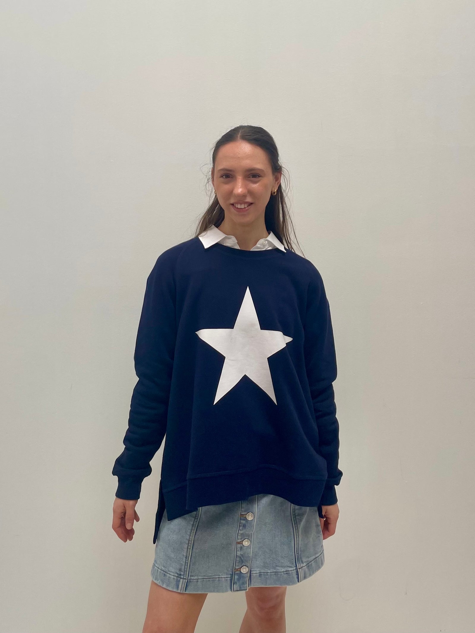Classic Star Sweat - Navy