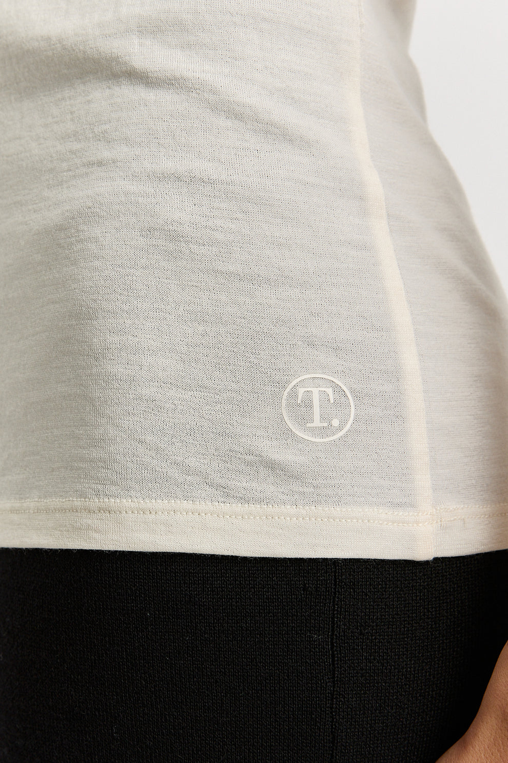 Scoop Merino Tank - Warm White