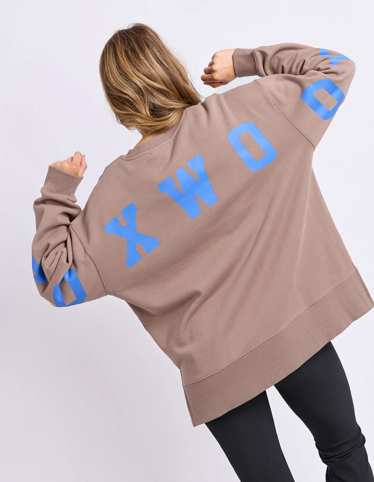 Interval Crew Brown With Blue