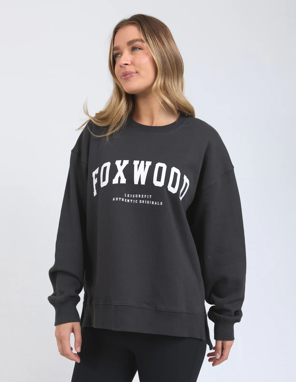 Oversized cotton sweatshirt