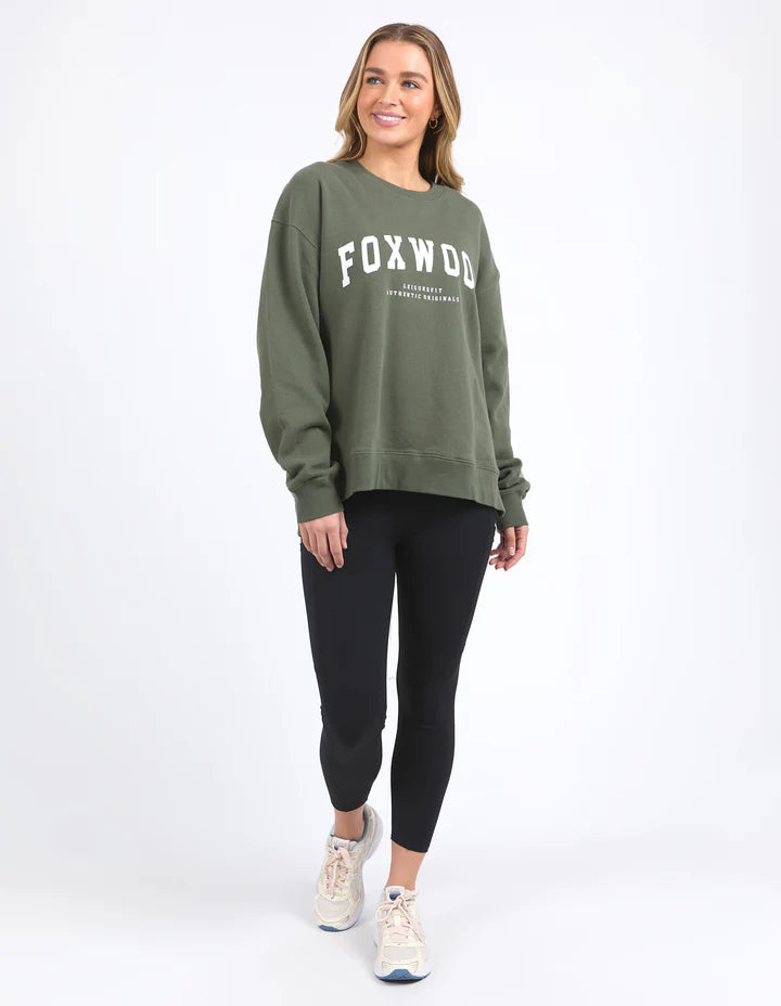 Interval Crew - Khaki/White