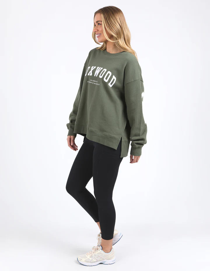 Interval Crew - Khaki/White