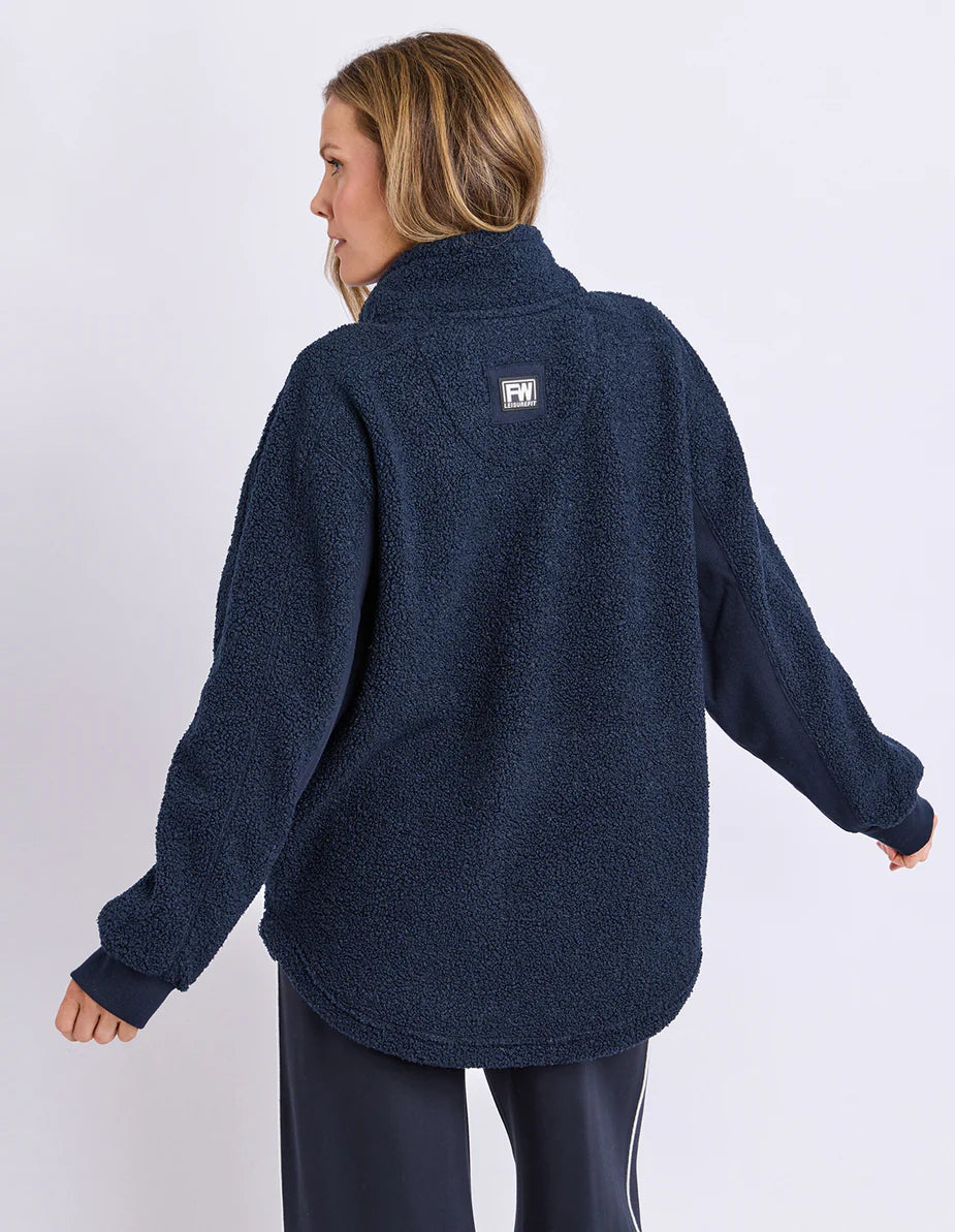 Weekend Boucle Crew - Dark Sapphire