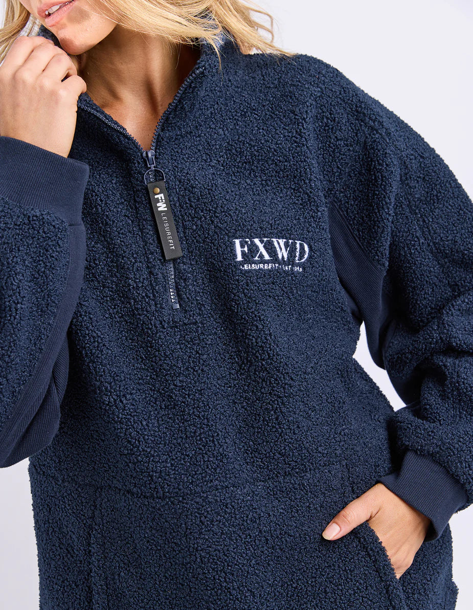 Weekend Boucle Crew - Dark Sapphire