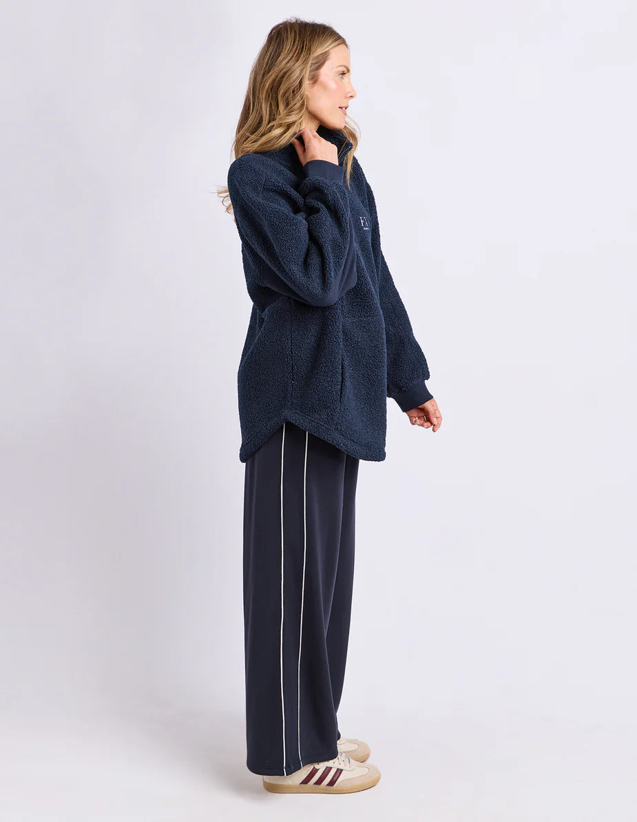 Weekend Boucle Crew - Dark Sapphire