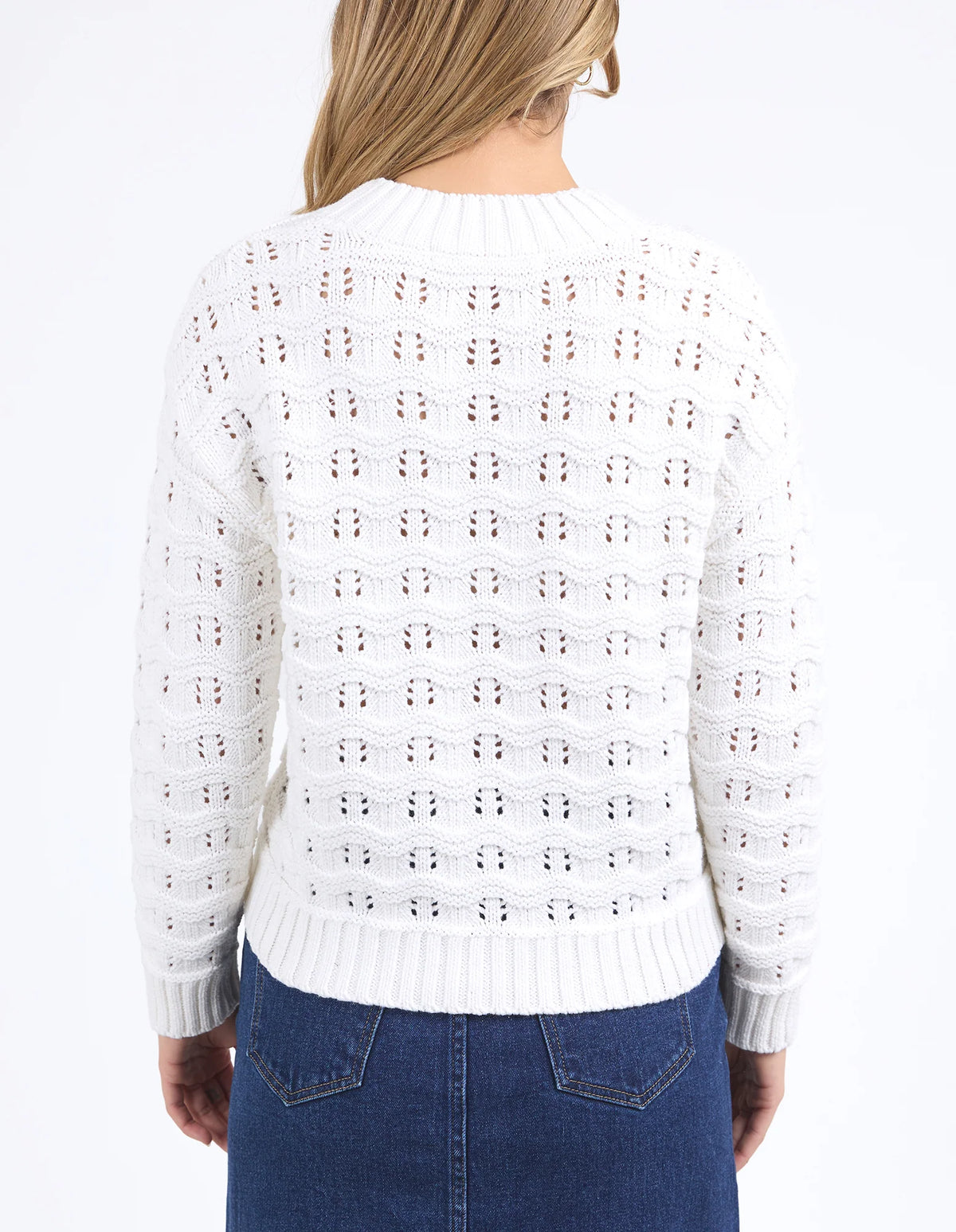 Foxwood White Knit