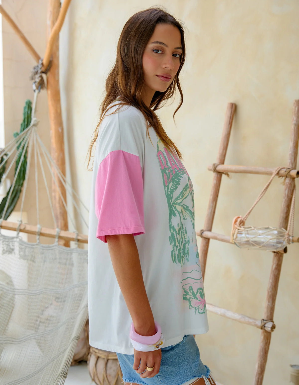 Bananas Bahamas Tee - White