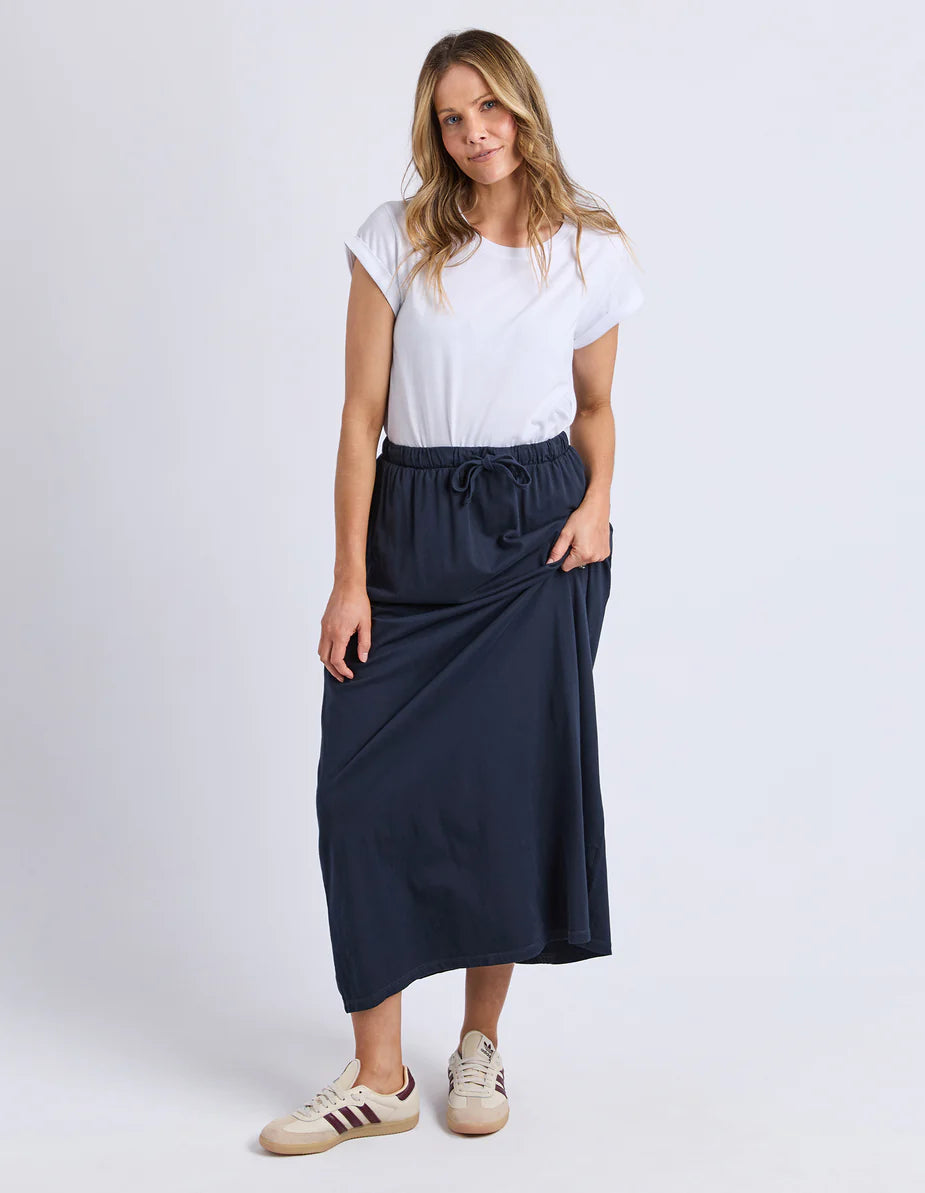 Evolve Midi Skirt - Navy