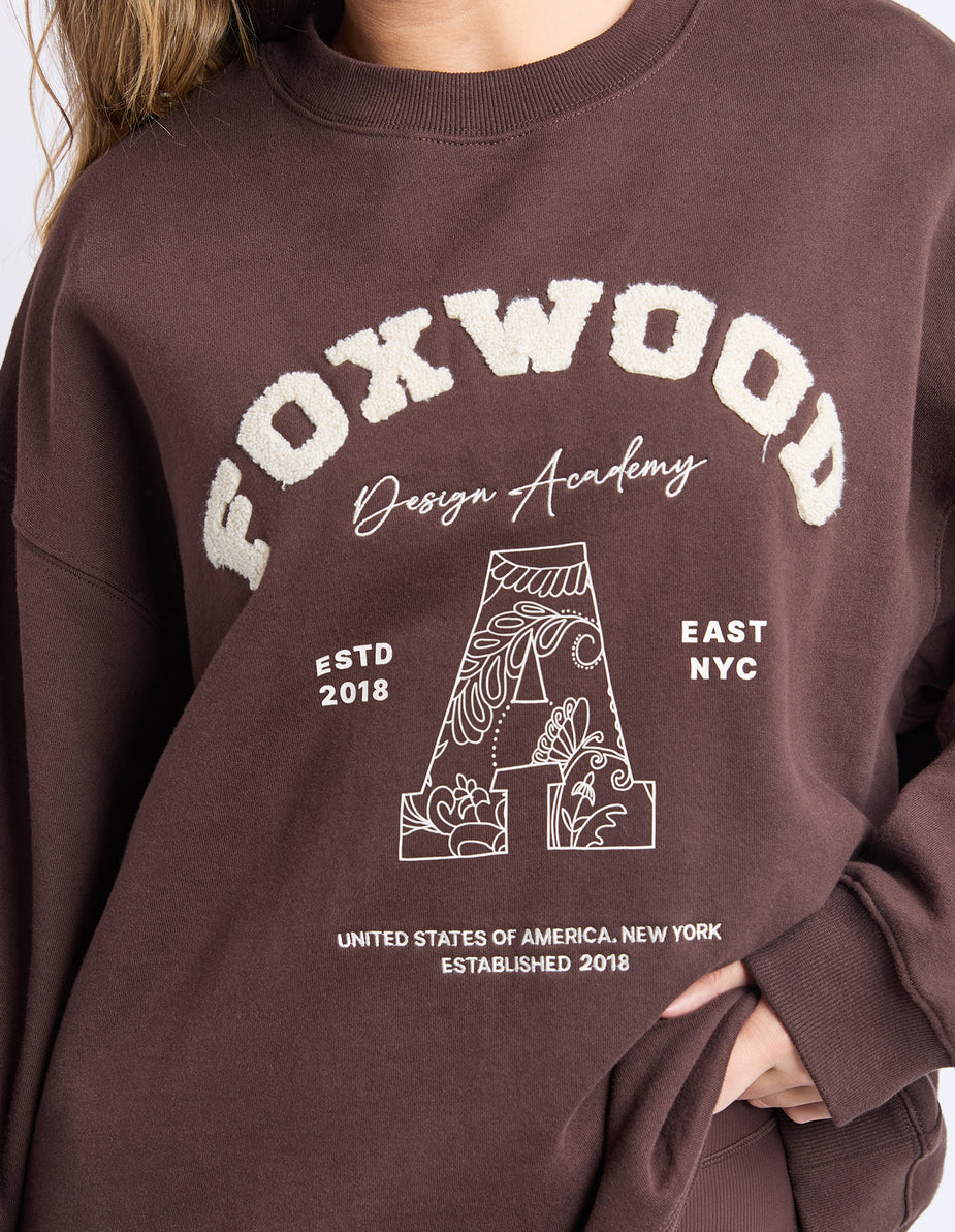 Bandana Oversized Crew - Coffee