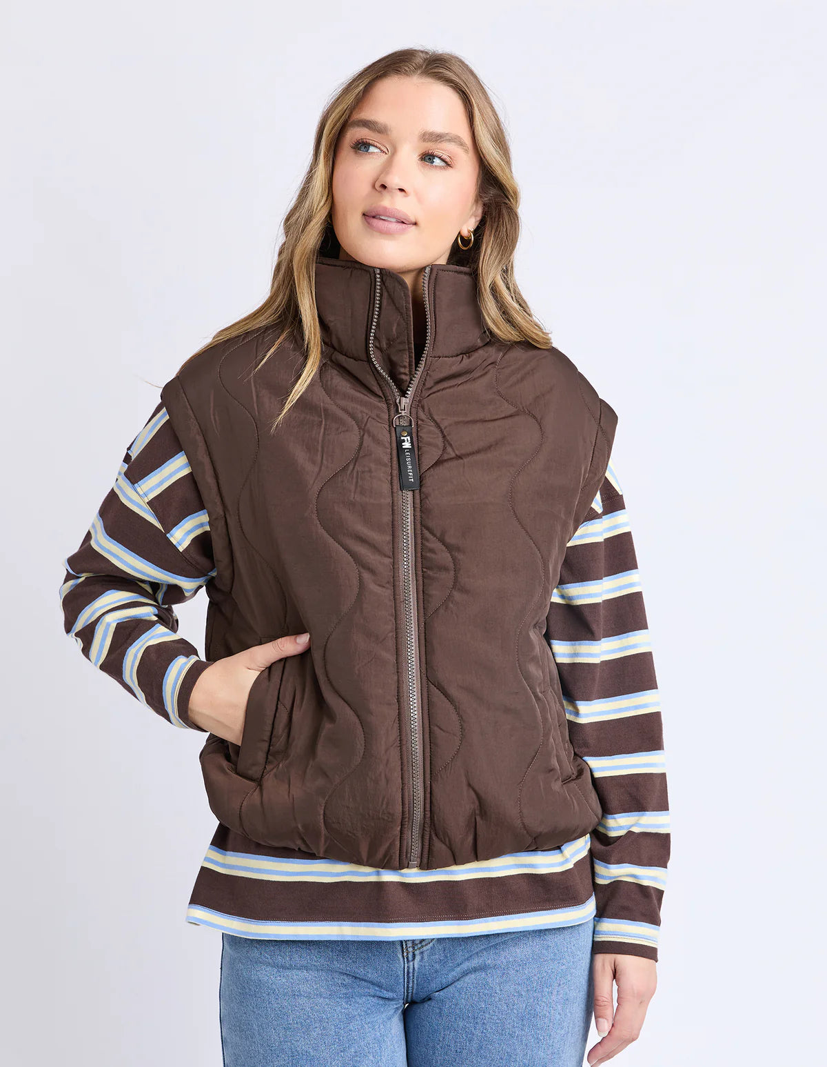 Foxwood Elite Vest - Coffee