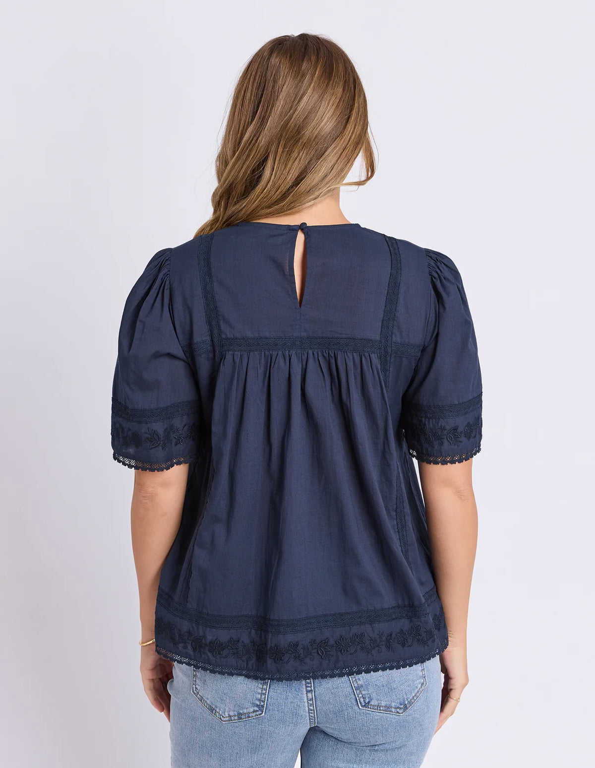 Juno Top - Dark Sapphire