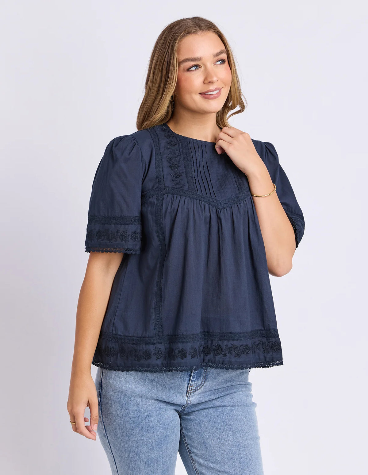 Juno Top - Dark Sapphire