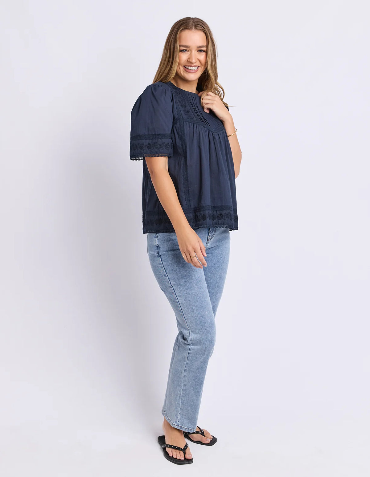 Juno Top - Dark Sapphire