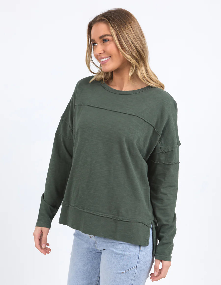 Jayne Throw On Top - Khaki