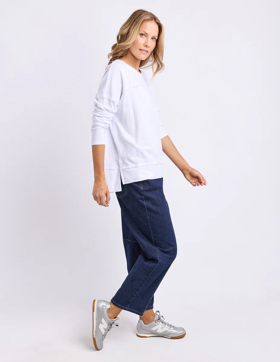 Jayne Throw On Top - White