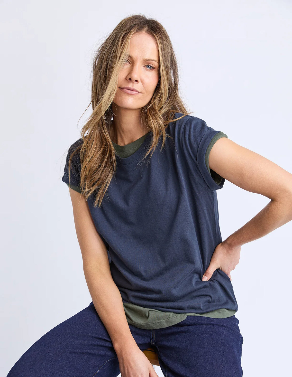 Manly Tee - Navy