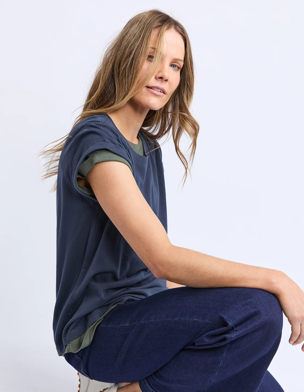 Manly Tee - Navy