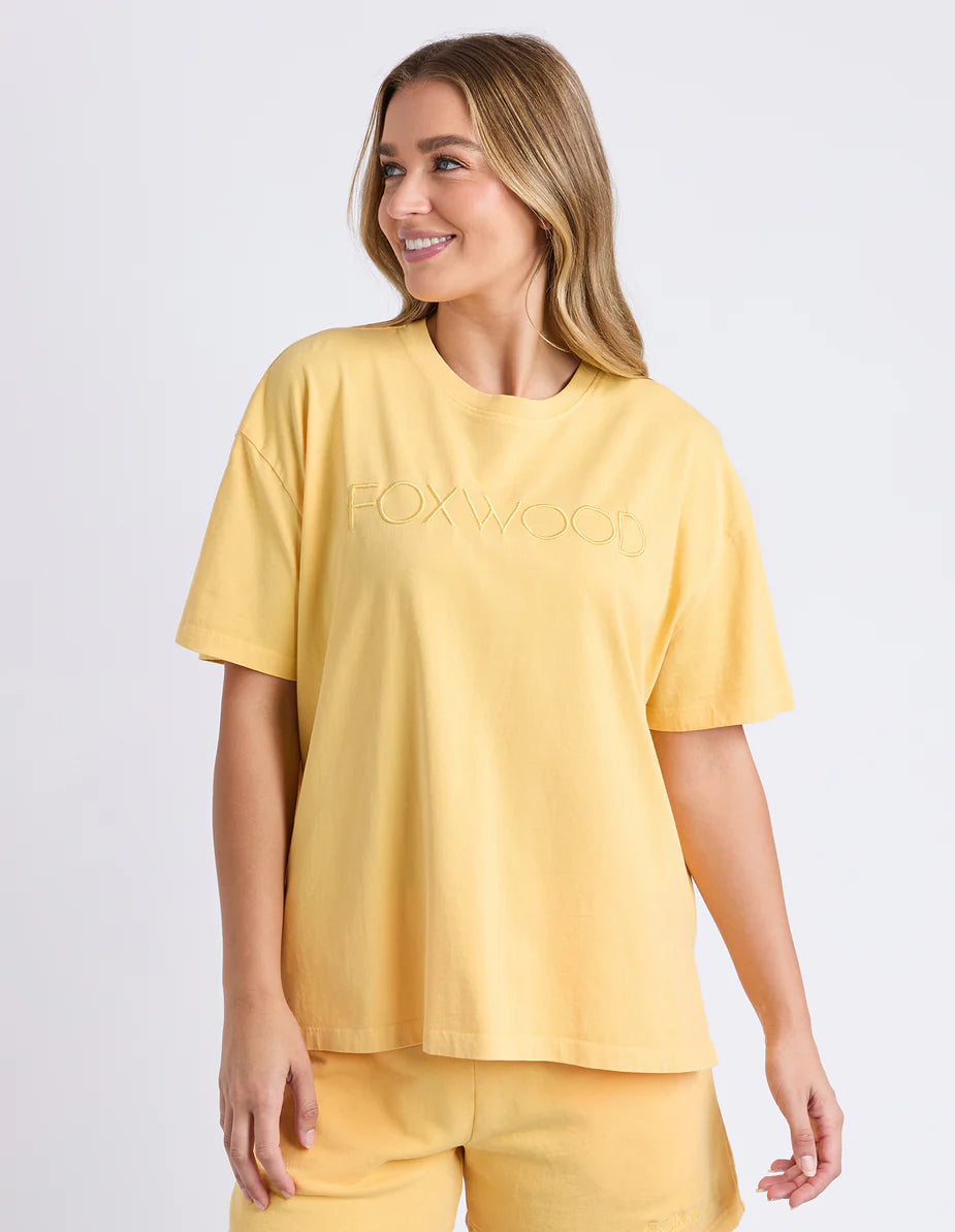 Simplified Tee - Yellow