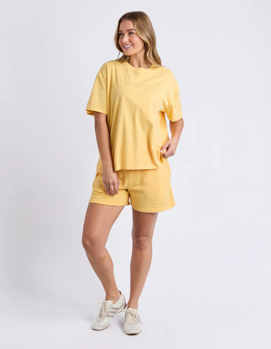 Simplified Tee - Yellow