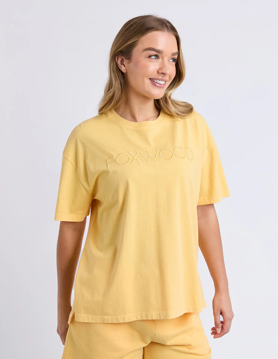 Simplified Tee - Yellow