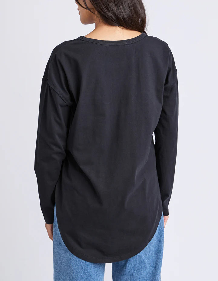 Black Long Sleeve Tee
