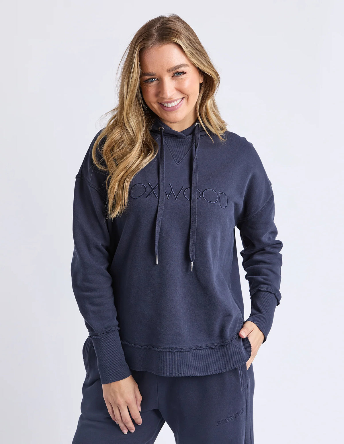 Simplified Hoodie in Navy