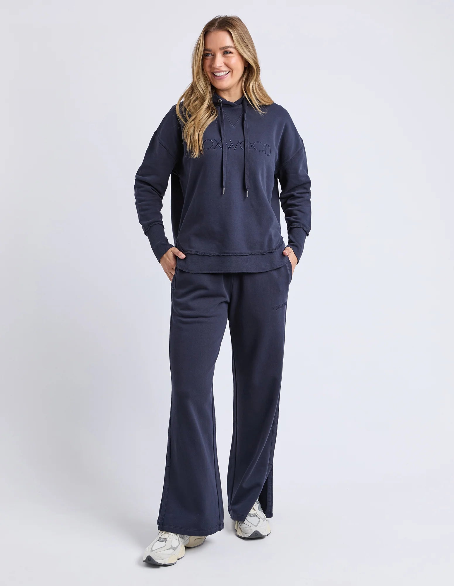 Simplified Hoodie in Navy