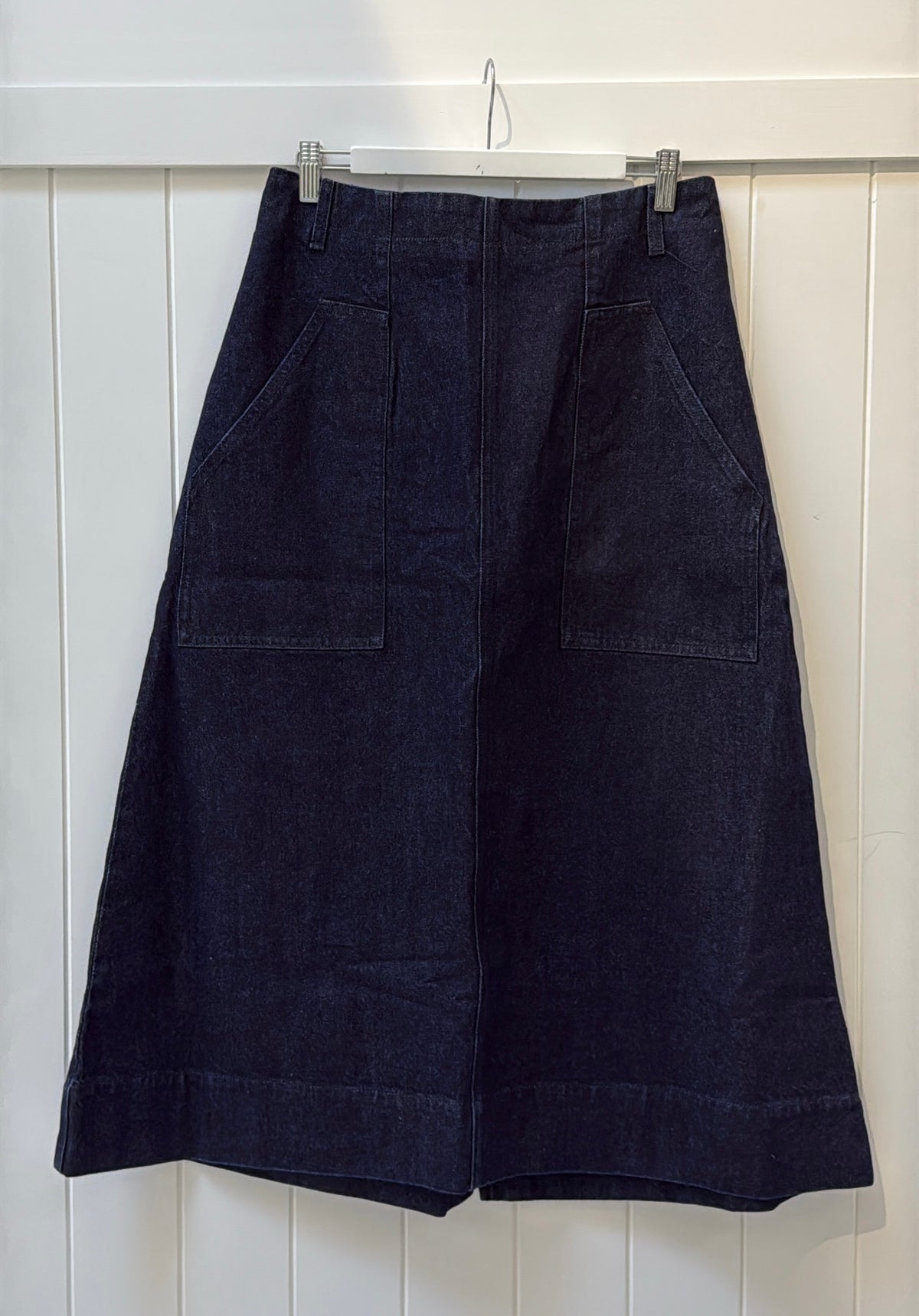 Edit Denim Skirt - Dark Blue