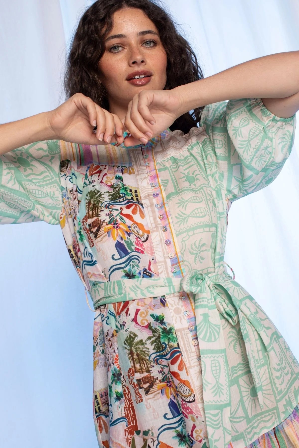 Jill Mini Dress - Multi