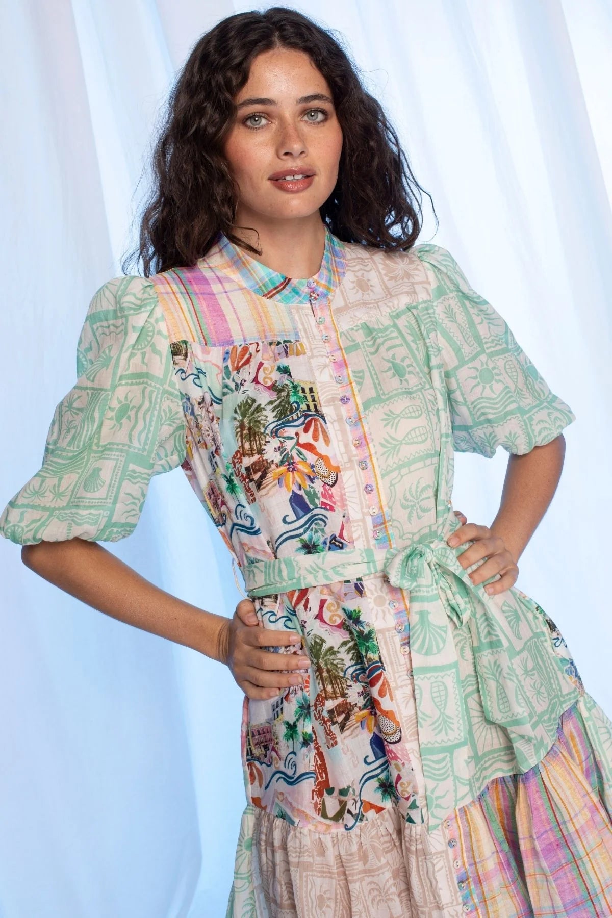 Jill Mini Dress - Multi