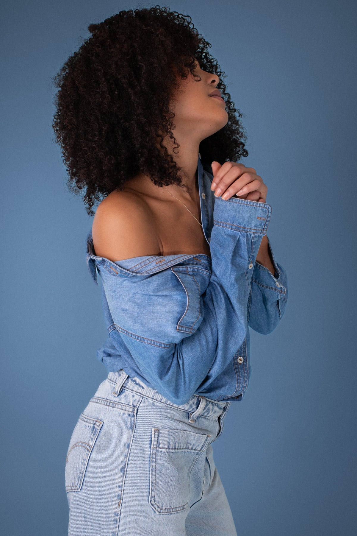 Denim Boyfriend Shirt