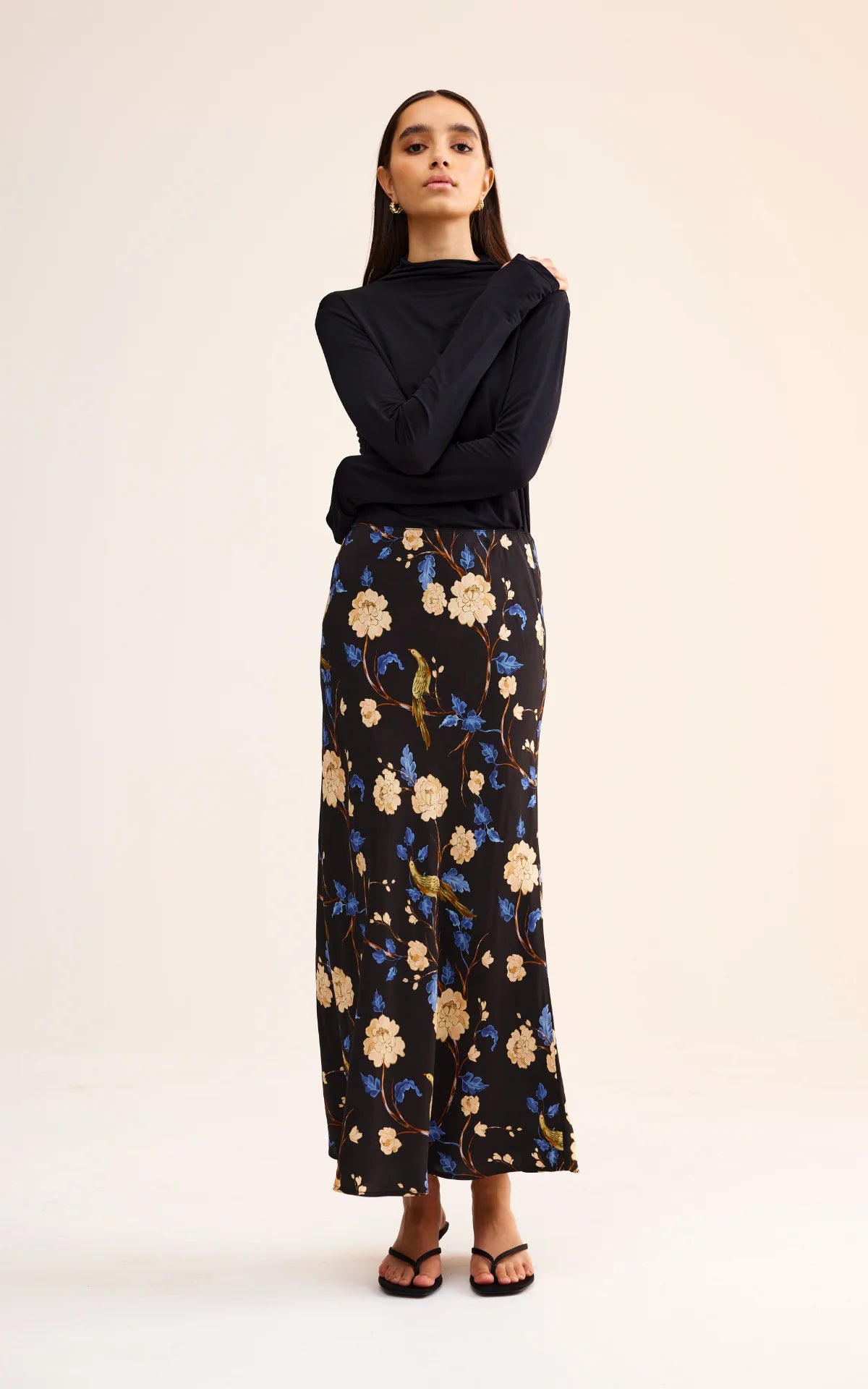Leah Skirt - Night Garden