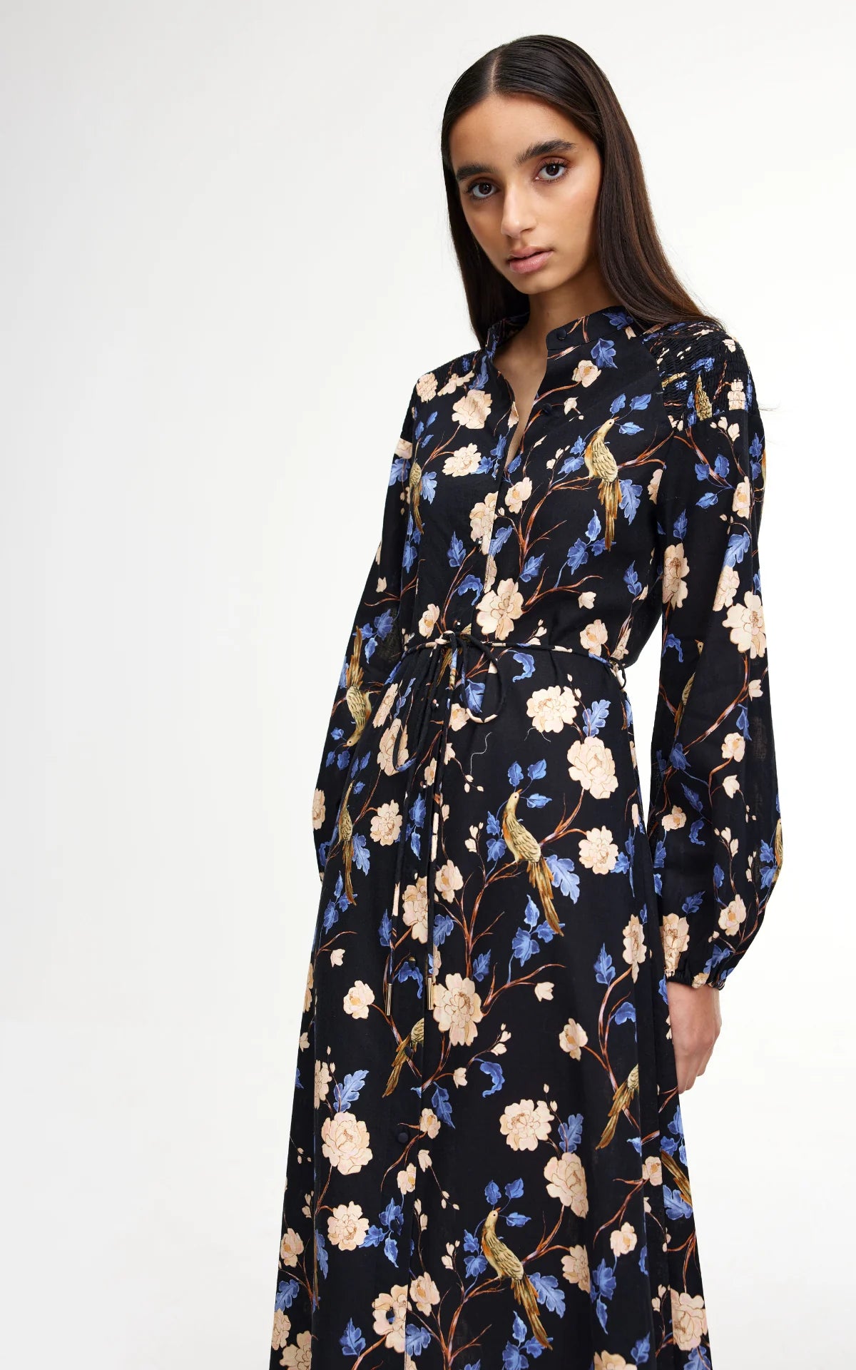 Posey Dress - Night Garden