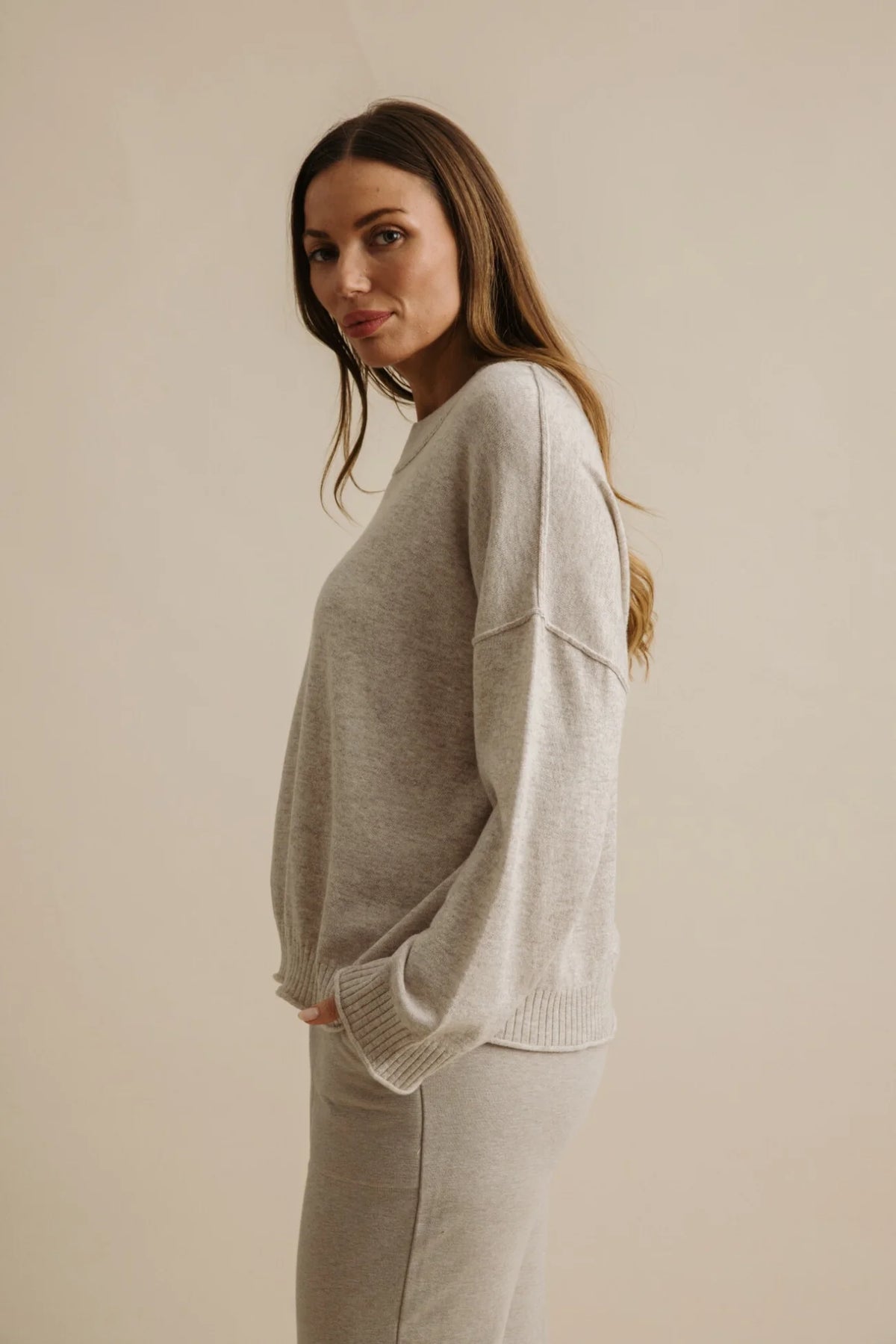 Elevate Crew Pullover - Buckwheat