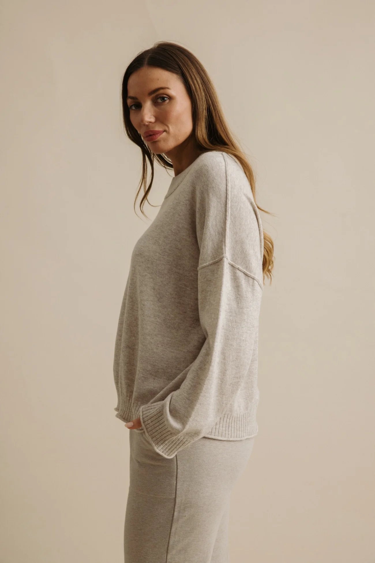 Elevate Crew Pullover - Buckwheat