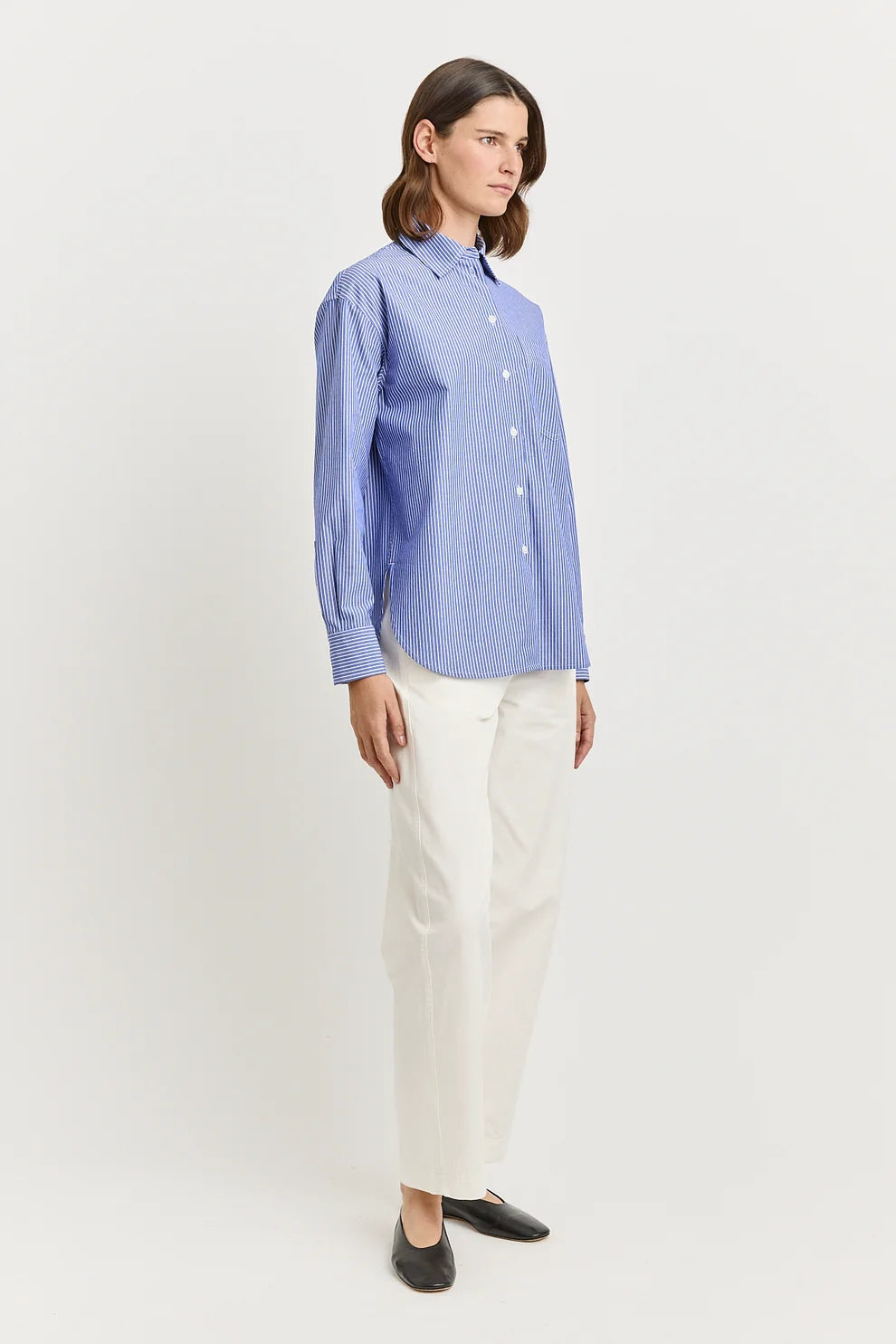 Cotton relaxed fit shirt