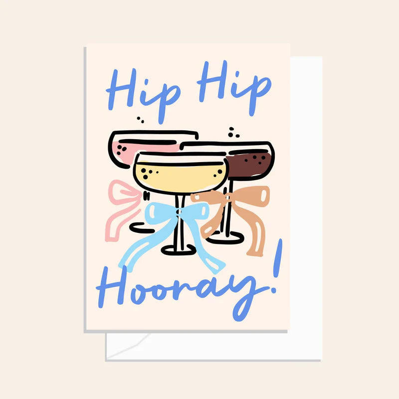 Hip Hooray Martini&#39;s Card