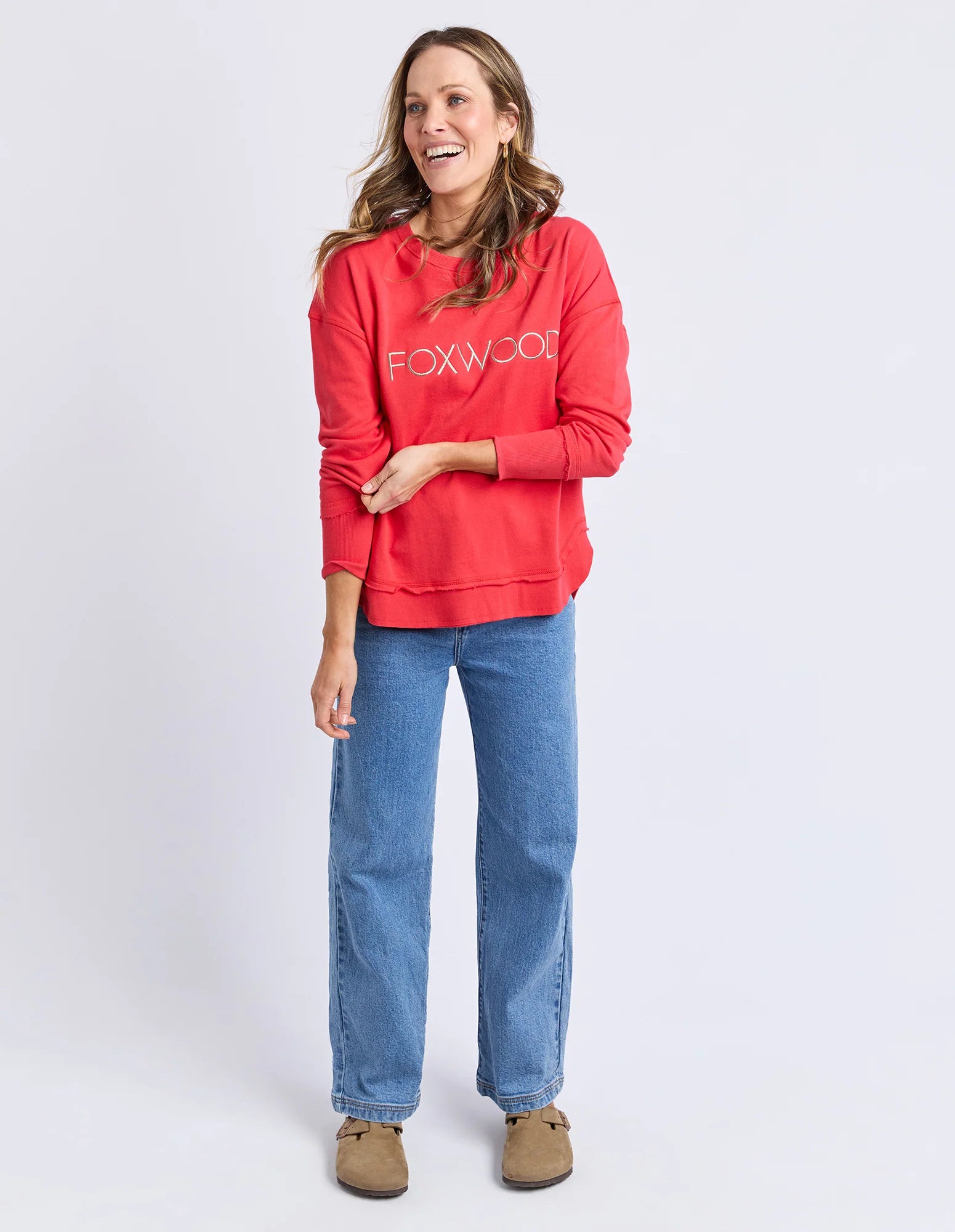 Simplified Metallic Crew - Red
