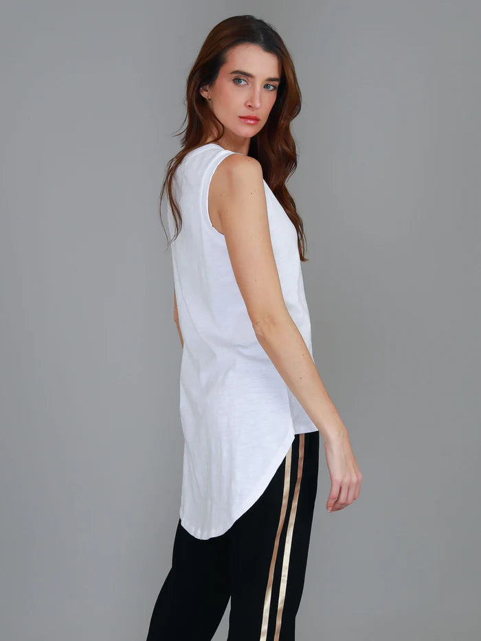 Madison Tank - White