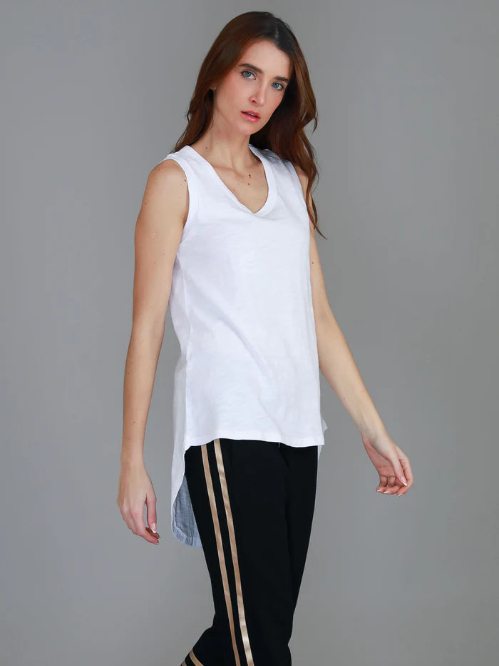 Madison Tank - White