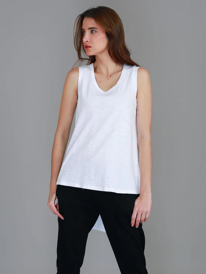 Madison Tank - White