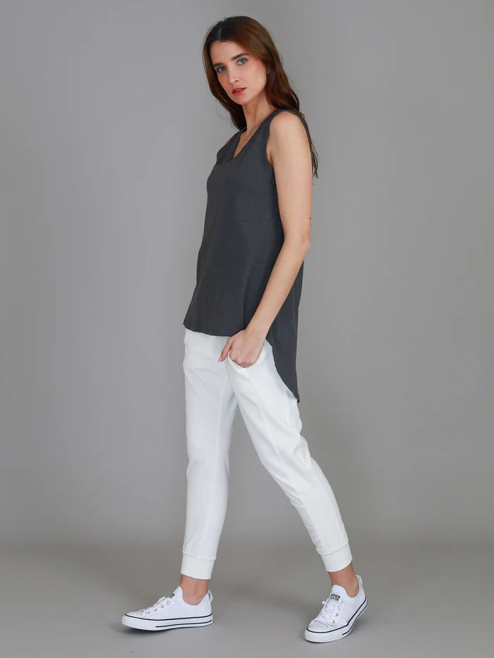 Madison Tank - Charcoal