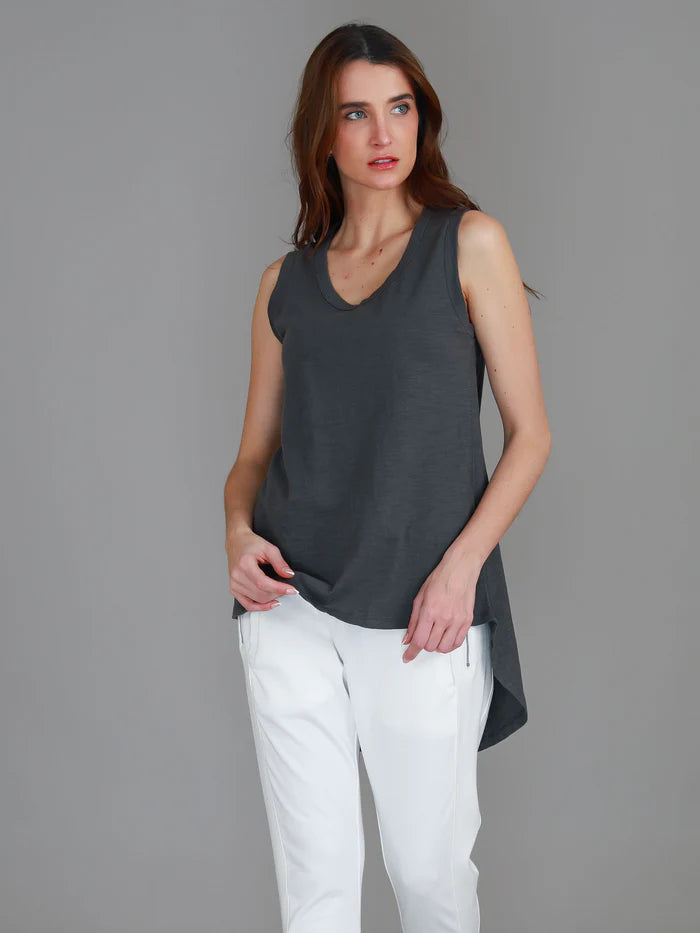 Madison Tank - Charcoal