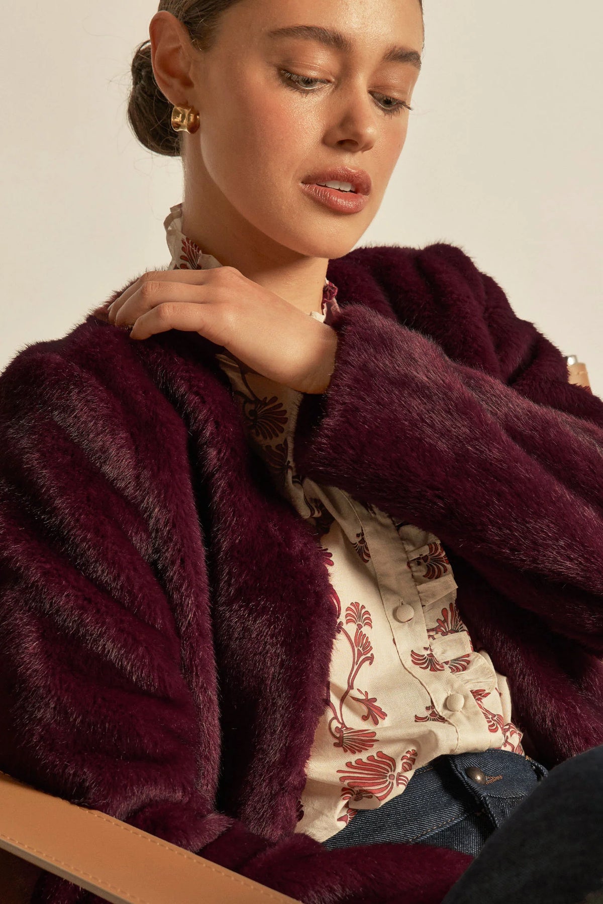 Dune Jacket - Berry